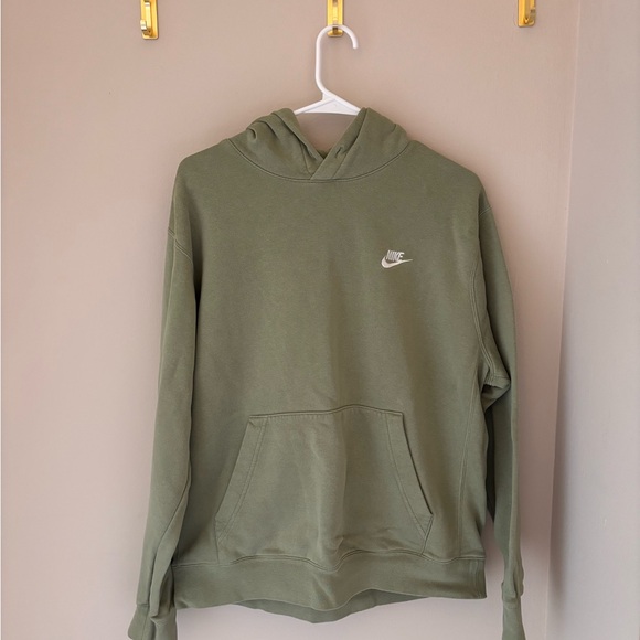 Nike Men's Olive Hoodie - Picture 1 of 5